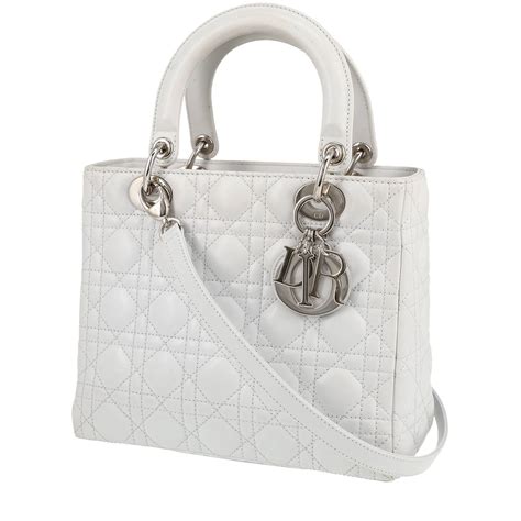 bolso dior blanco